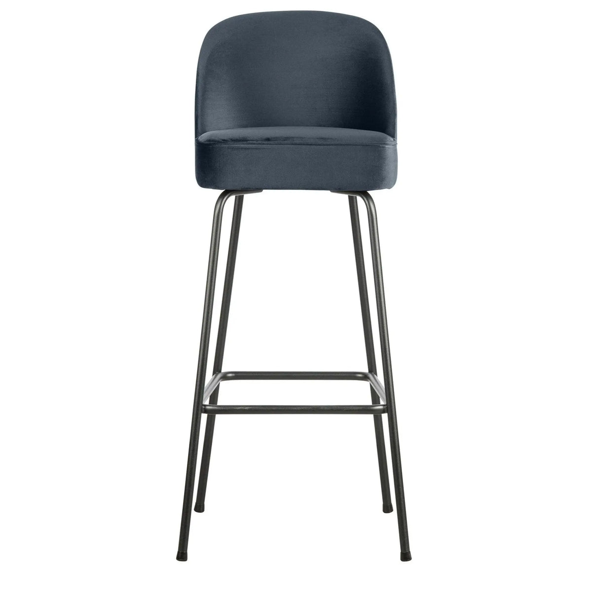 Hoker aksamitny VOGUE ciemnoniebieski – styl minimalistyczny