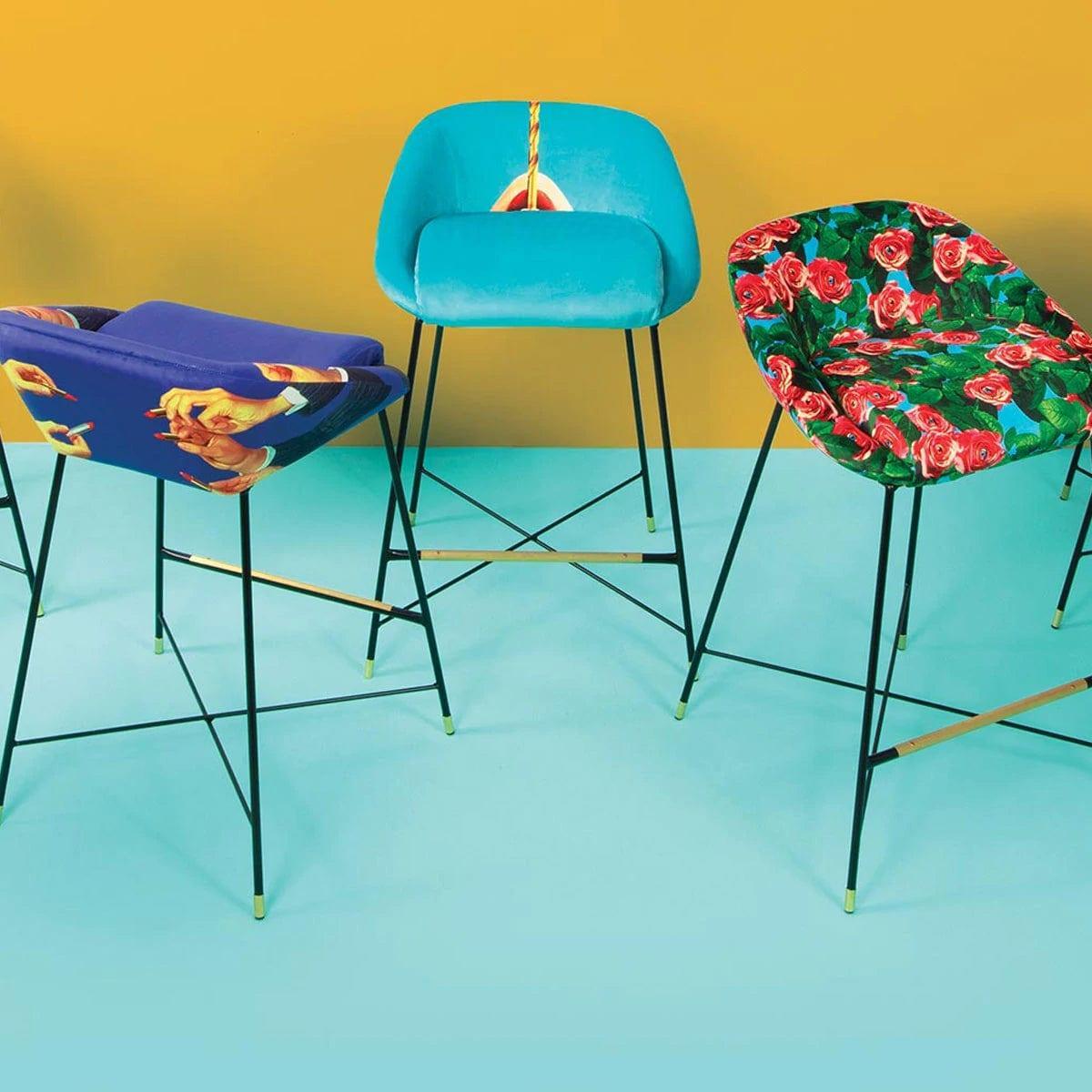 Hoker DRILL turkusowy Seletti Eye on Design