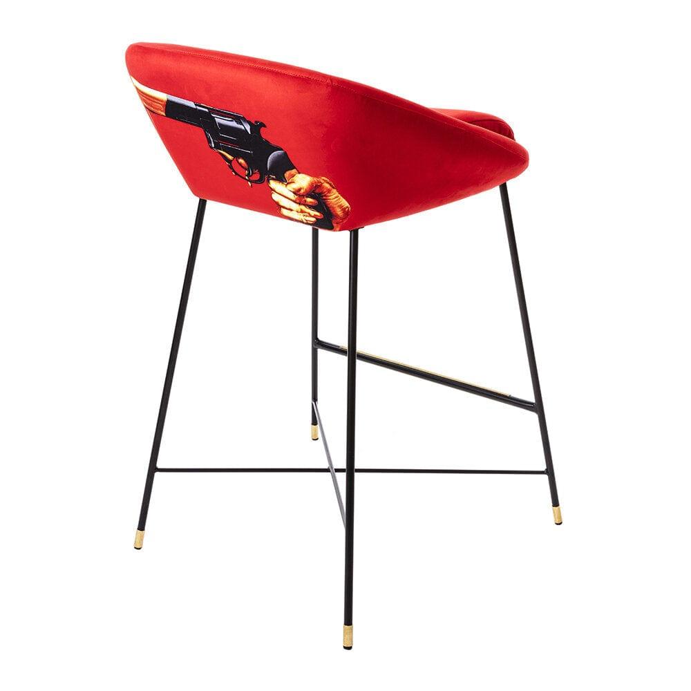 Hoker REVOLVER czerwony Seletti Eye on Design