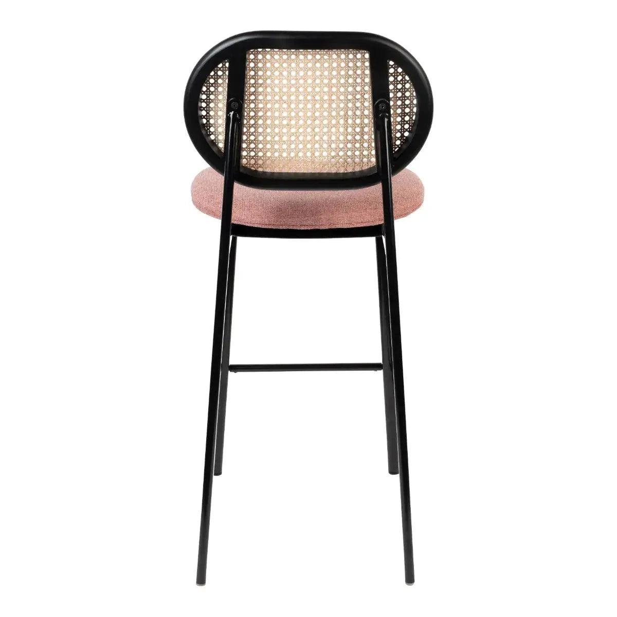 Hoker SPIKE różowy z rattanem Zuiver Eye on Design