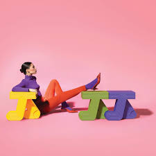 Tuin bijzettafel WALKING blauw