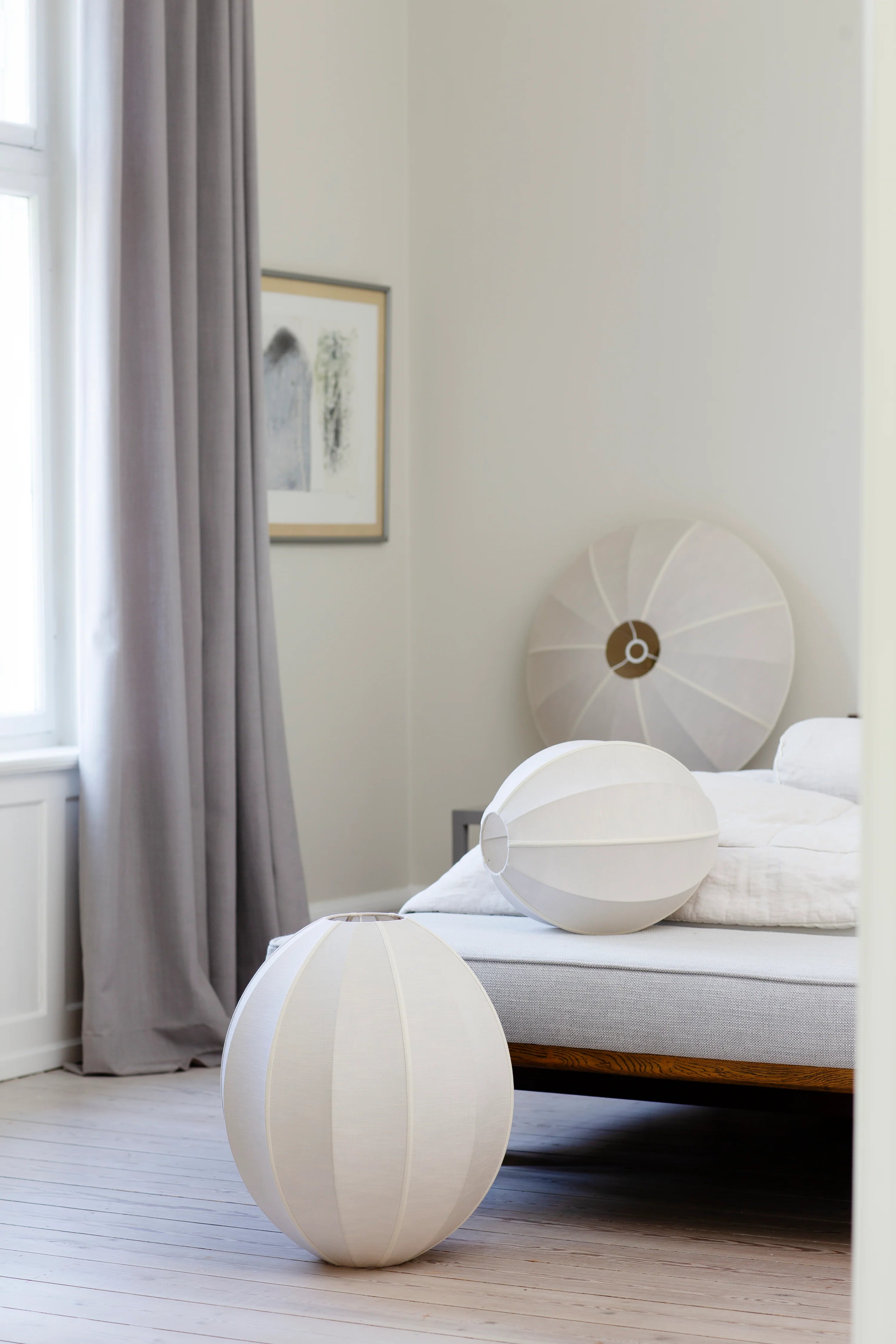 UFO lampenkap zandkleurig