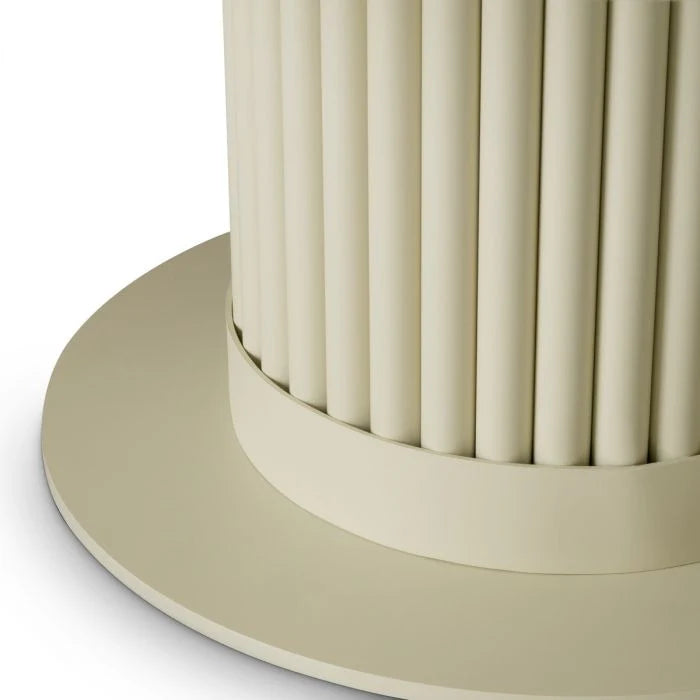 VOLTERRA Outdoor Coffee Table Cream Ceramic