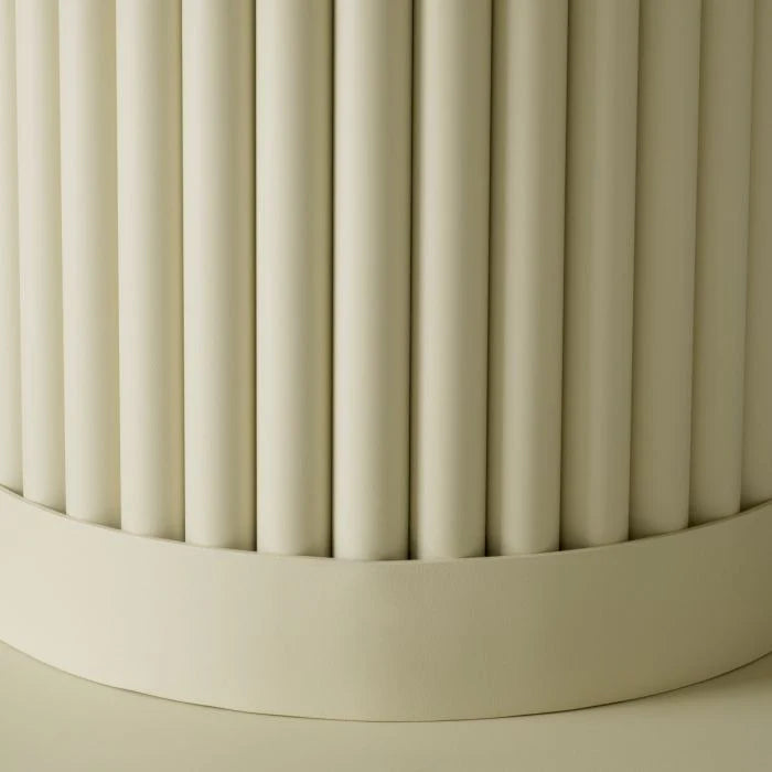 VOLTERRA Outdoor Coffee Table Cream Ceramic