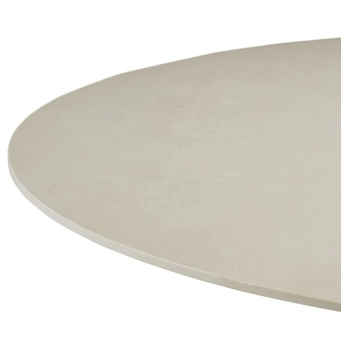 VOLTERRA Outdoor Coffee Table Cream Ceramic