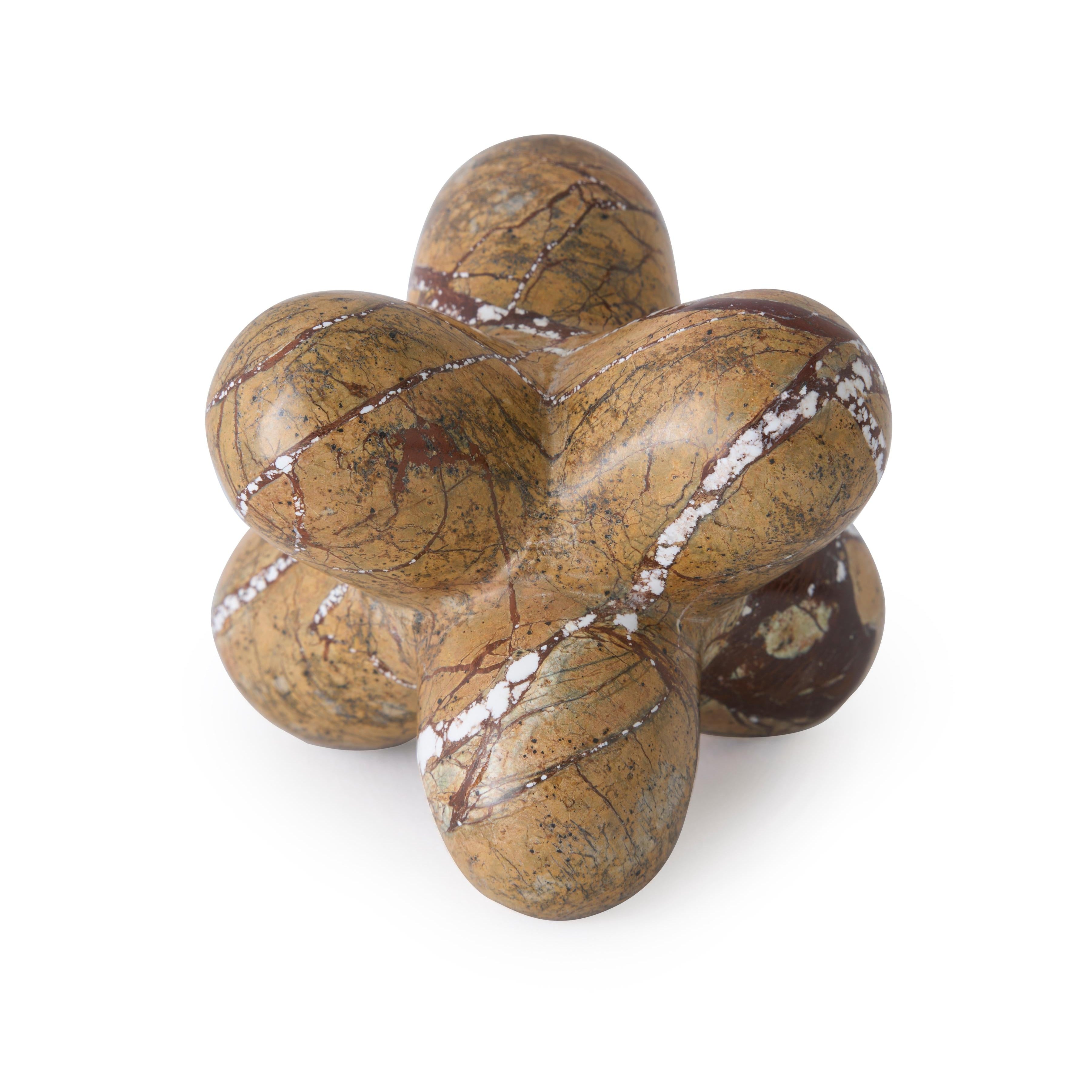 Decoratie JACK bruin marmer bos
