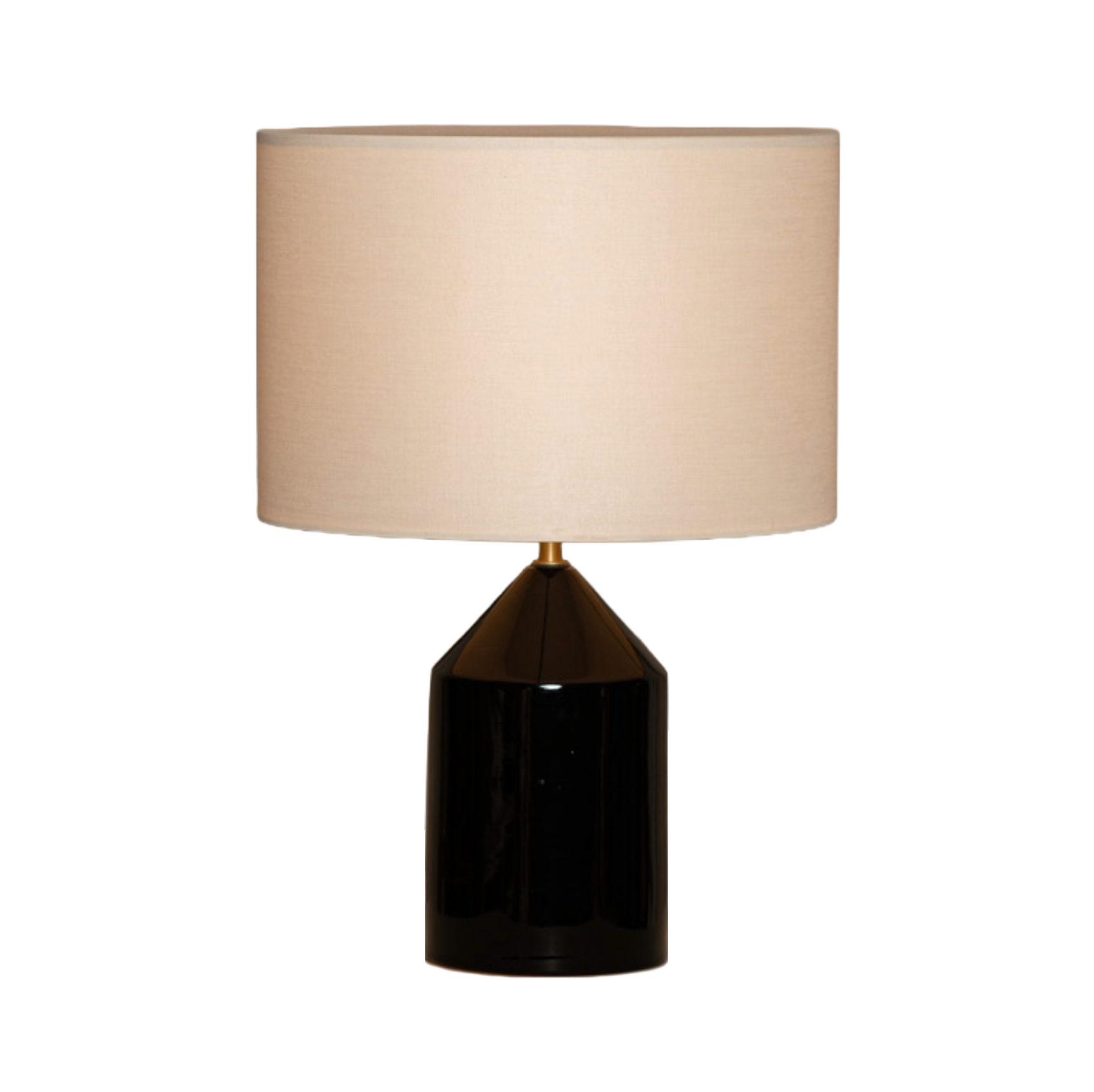 Tafellamp van keramiek JOSEF zwart