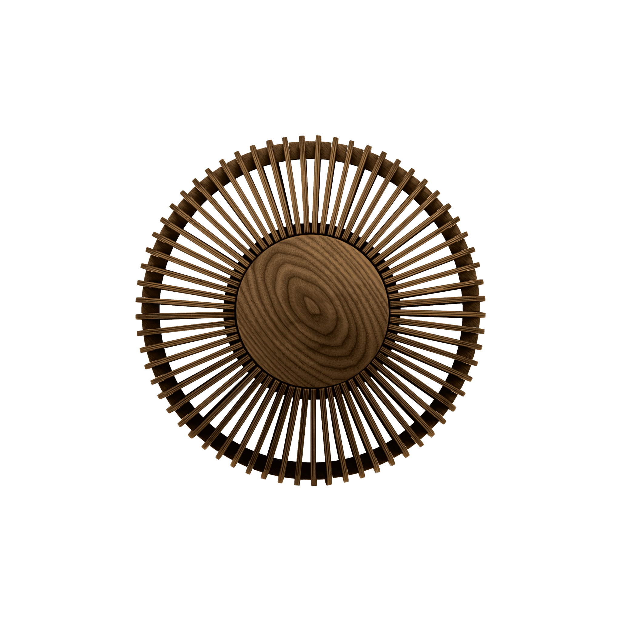 Kinkiet CLAVA UP WOOD ciemny dąb UMAGE Ø35 x 16.6 cm Eye on Design