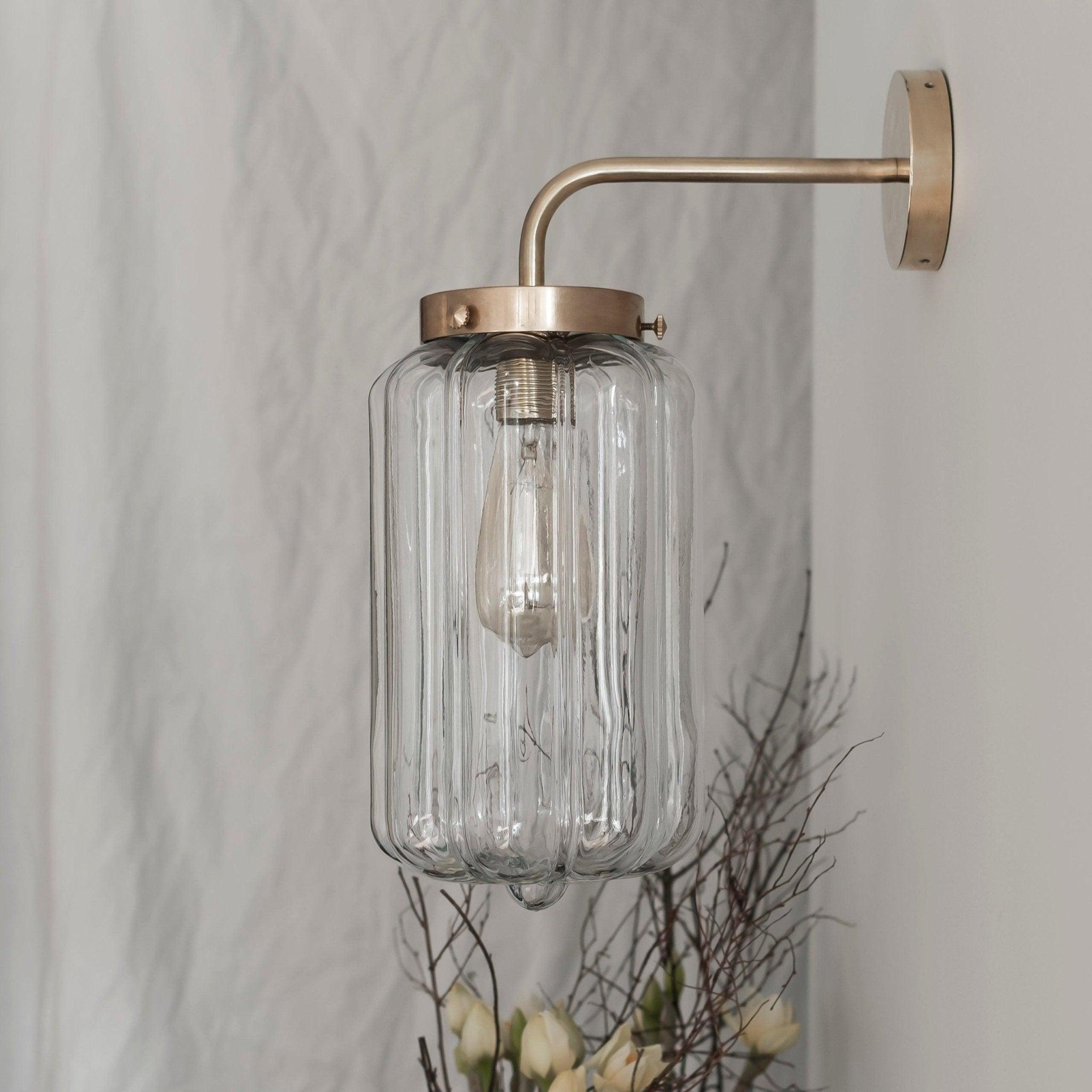 Kinkiet DECO nikiel Embassy Interiors Eye on Design