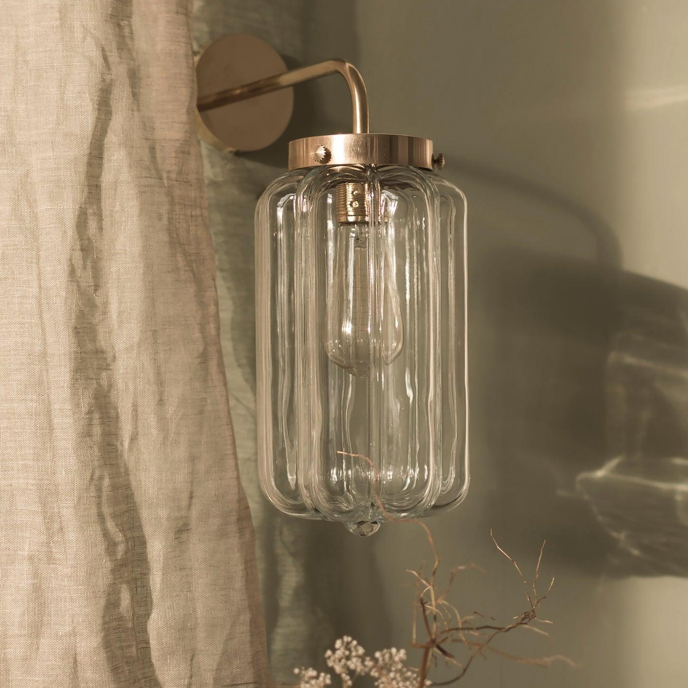 Kinkiet DECO nikiel Embassy Interiors Eye on Design