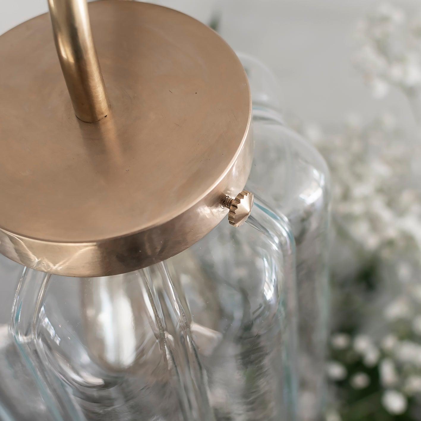 Kinkiet DECO nikiel Embassy Interiors Eye on Design