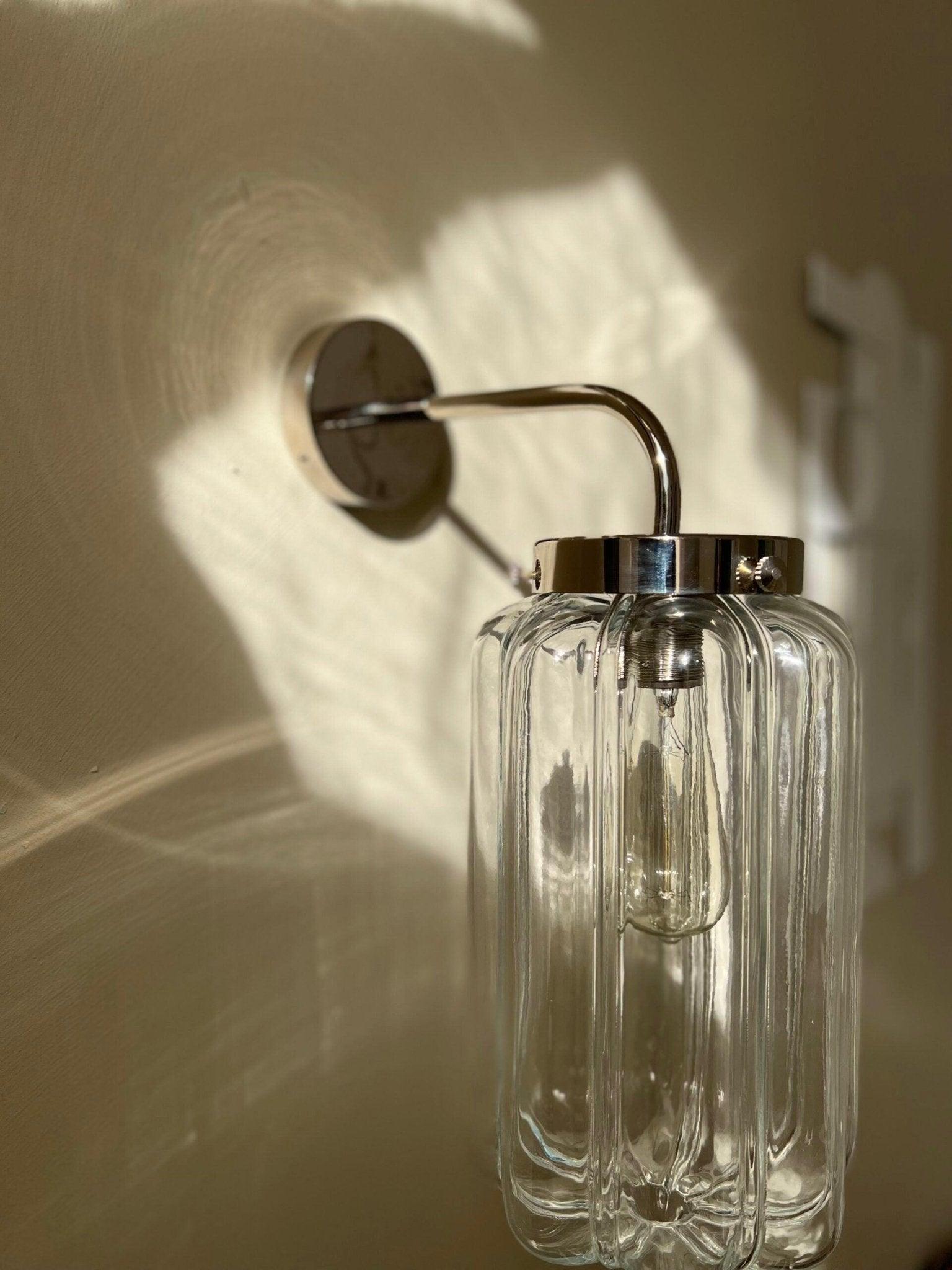 Kinkiet DECO nikiel Embassy Interiors Eye on Design