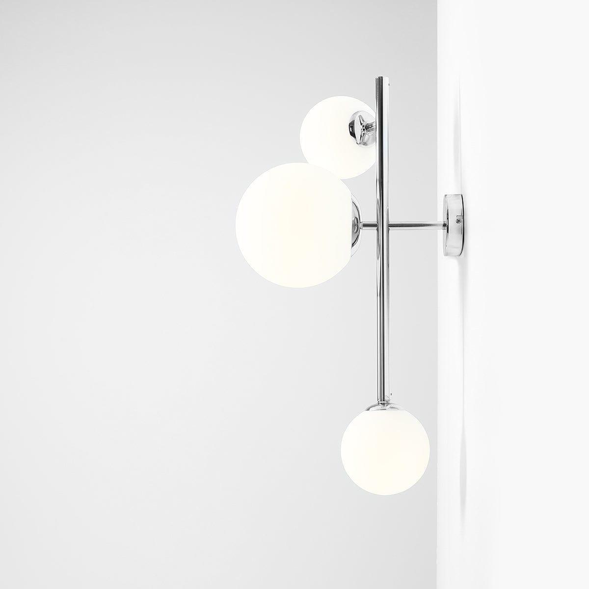 Kinkiet DIONE TRIO chromowany Artera Eye on Design