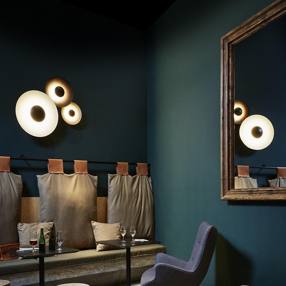 Kinkiet GINGER ciemnobrązowy Marset Eye on Design