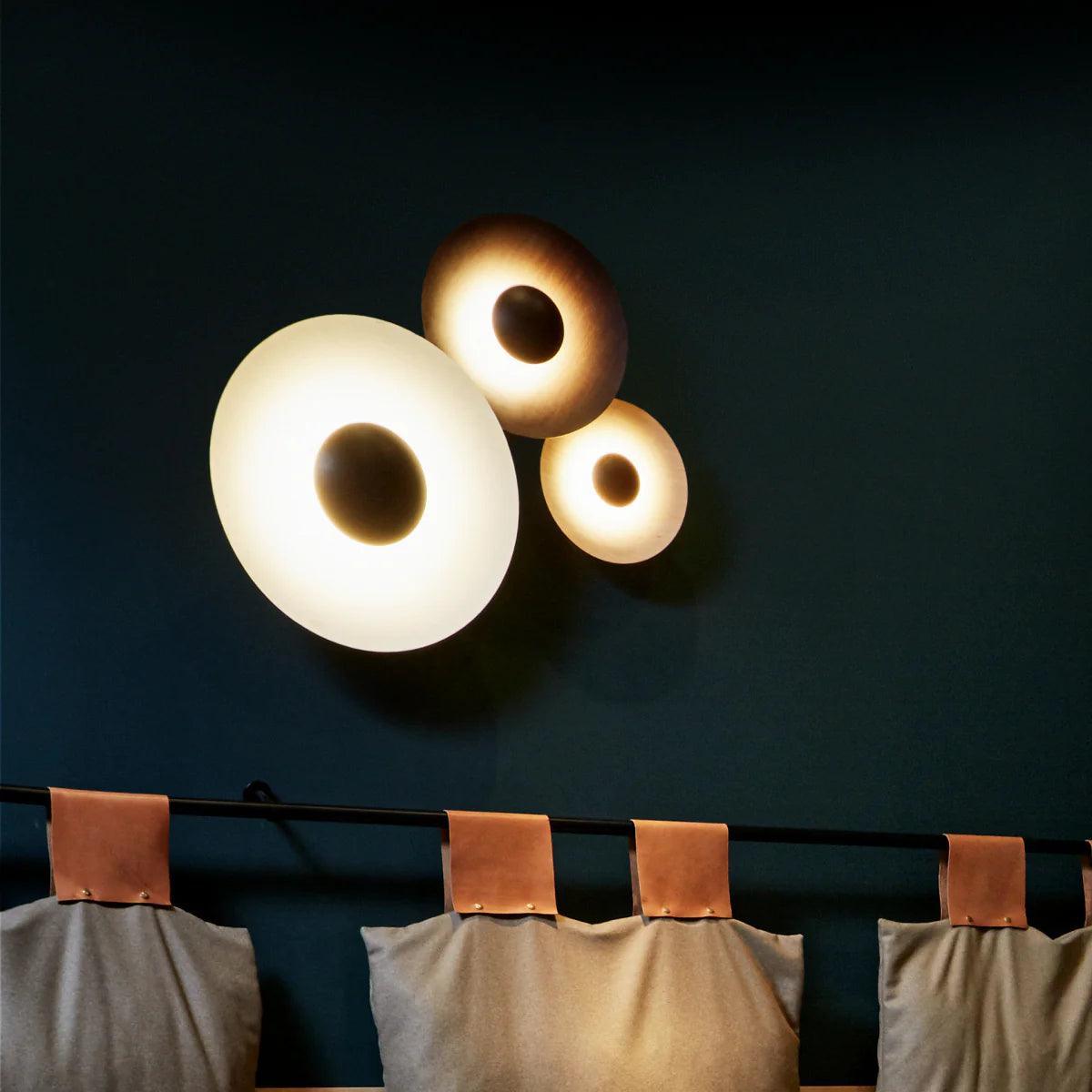 Kinkiet GINGER ciemnobrązowy Marset Eye on Design