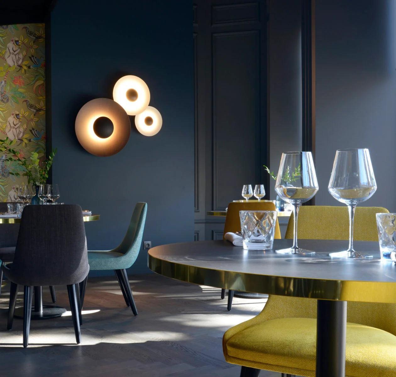 Kinkiet GINGER ciemnobrązowy Marset Eye on Design