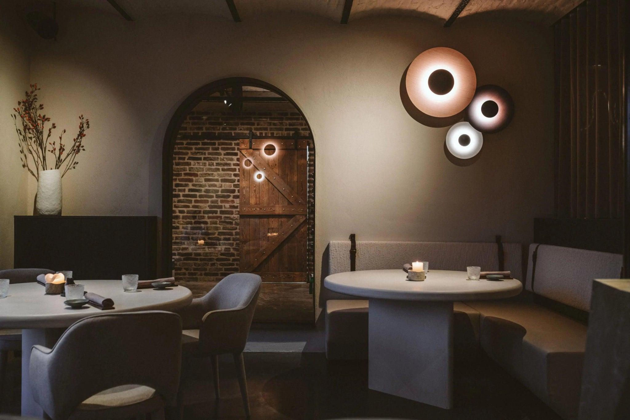 Kinkiet GINGER jasnobrązowy Marset Eye on Design