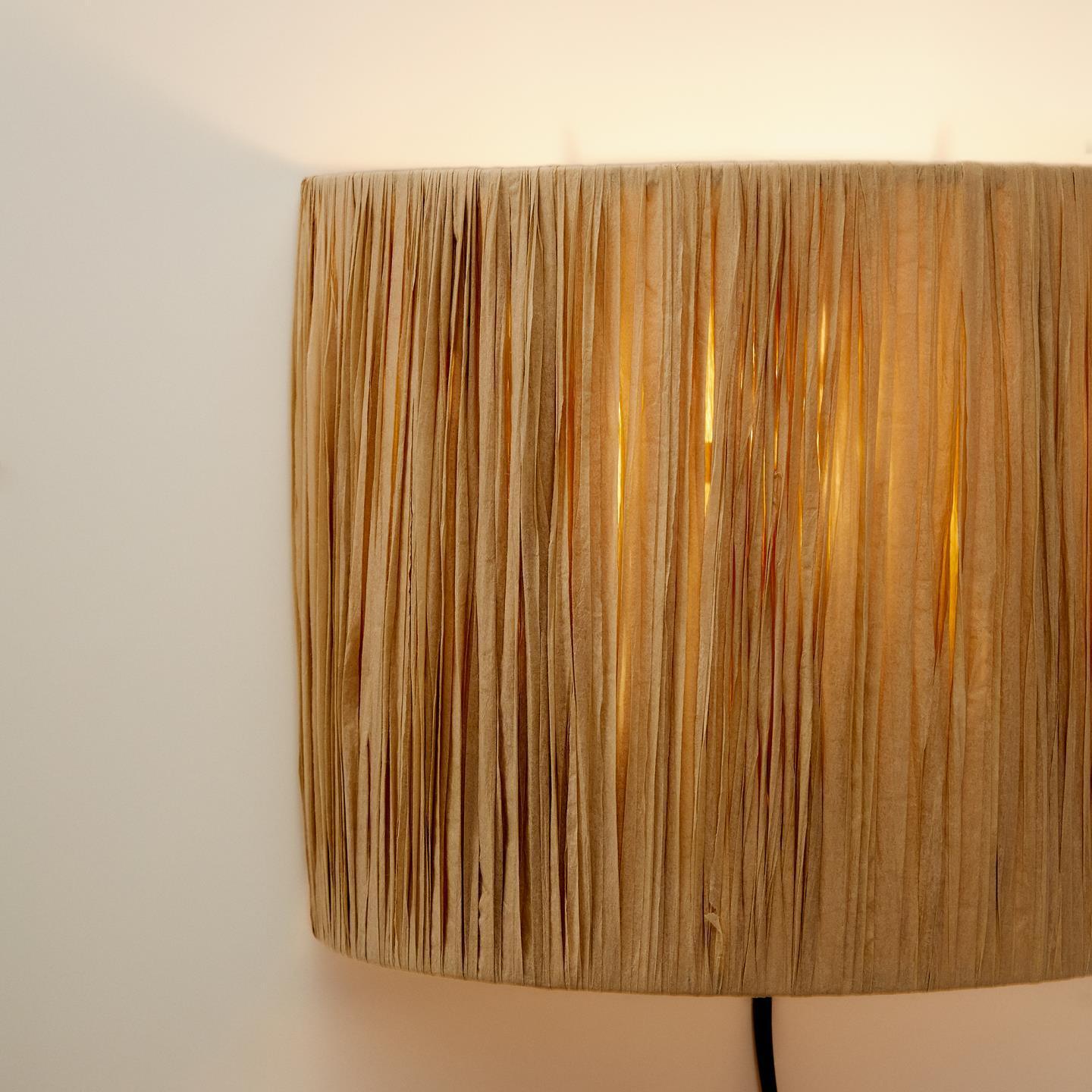 Kinkiet PULMI naturalna rafia La Forma Eye on Design