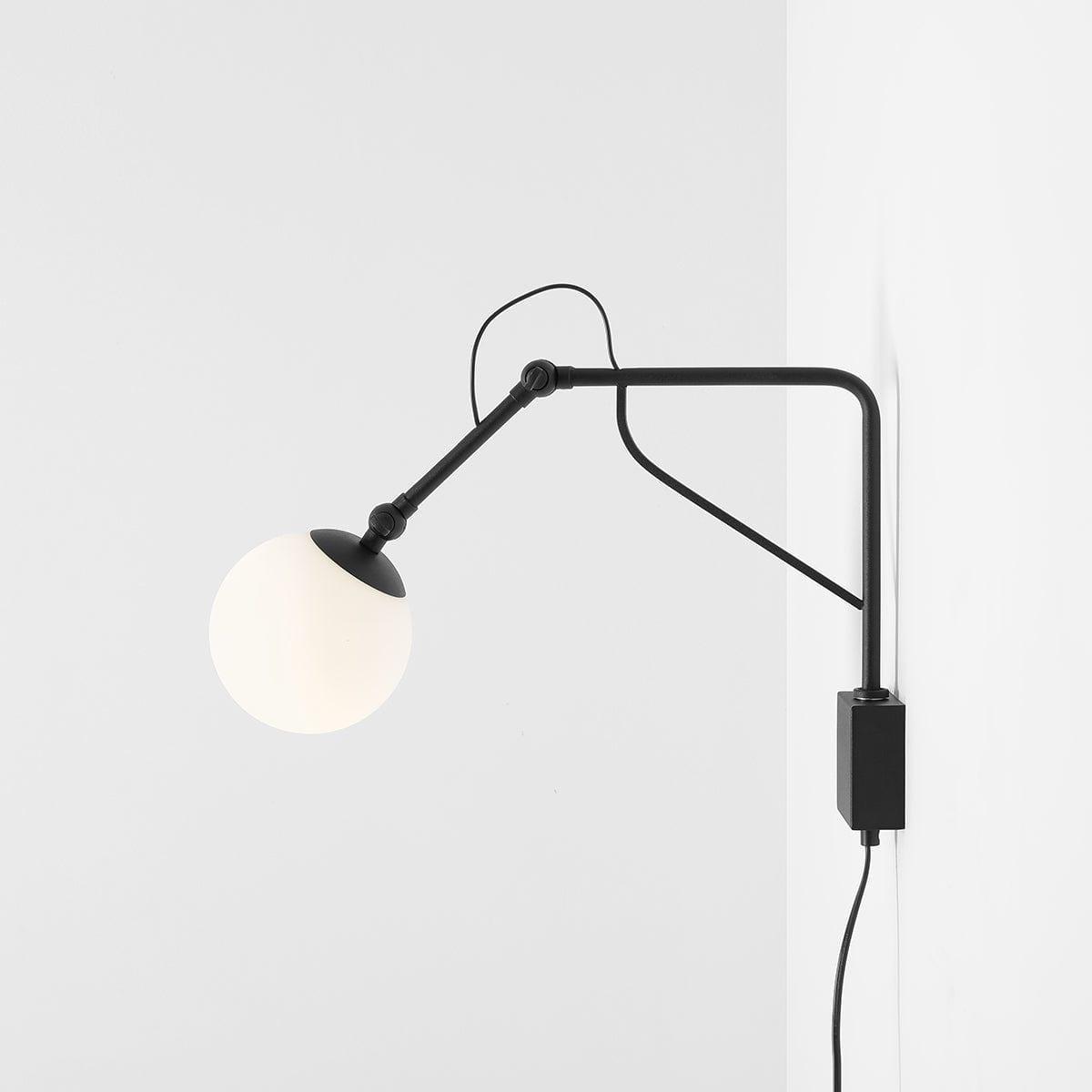 Kinkiet SOHO GLASS czarny Artera Eye on Design