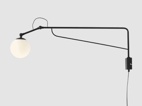 Kinkiet SOHO GLASS LONG czarny Artera Eye on Design