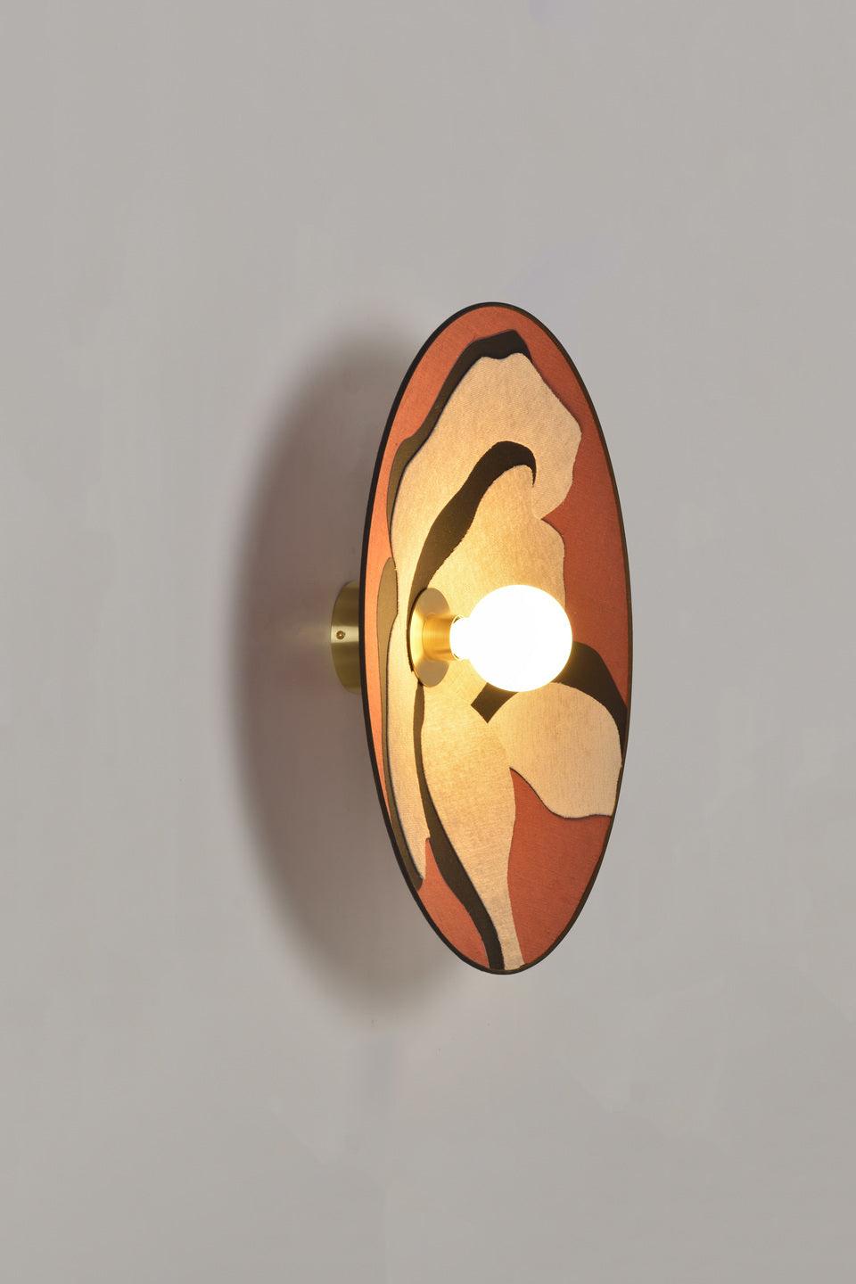 Kinkiet SONIA LAUDET karminowy Market Set Eye on Design