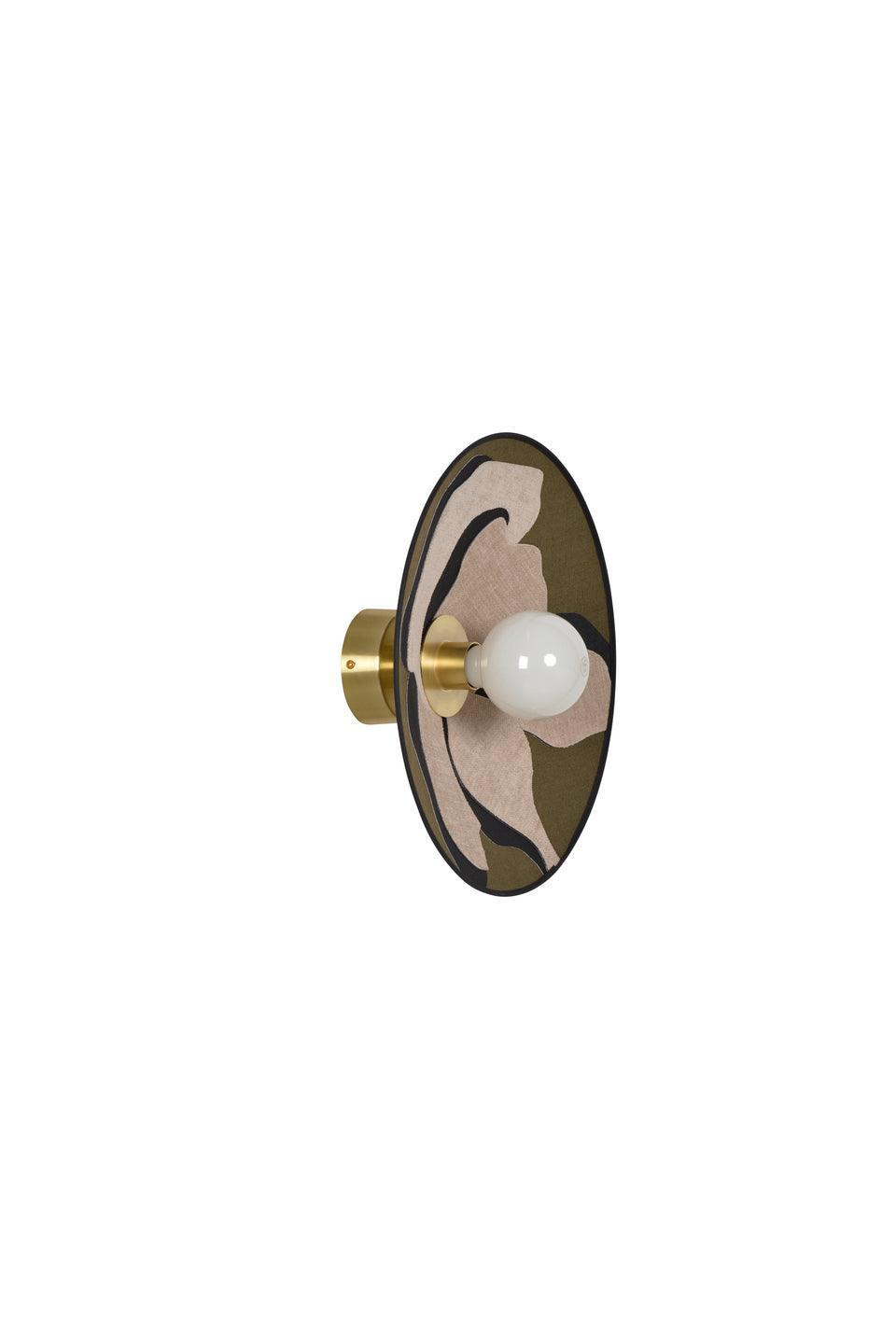 Kinkiet SONIA LAUDET oliwkowy Market Set Eye on Design