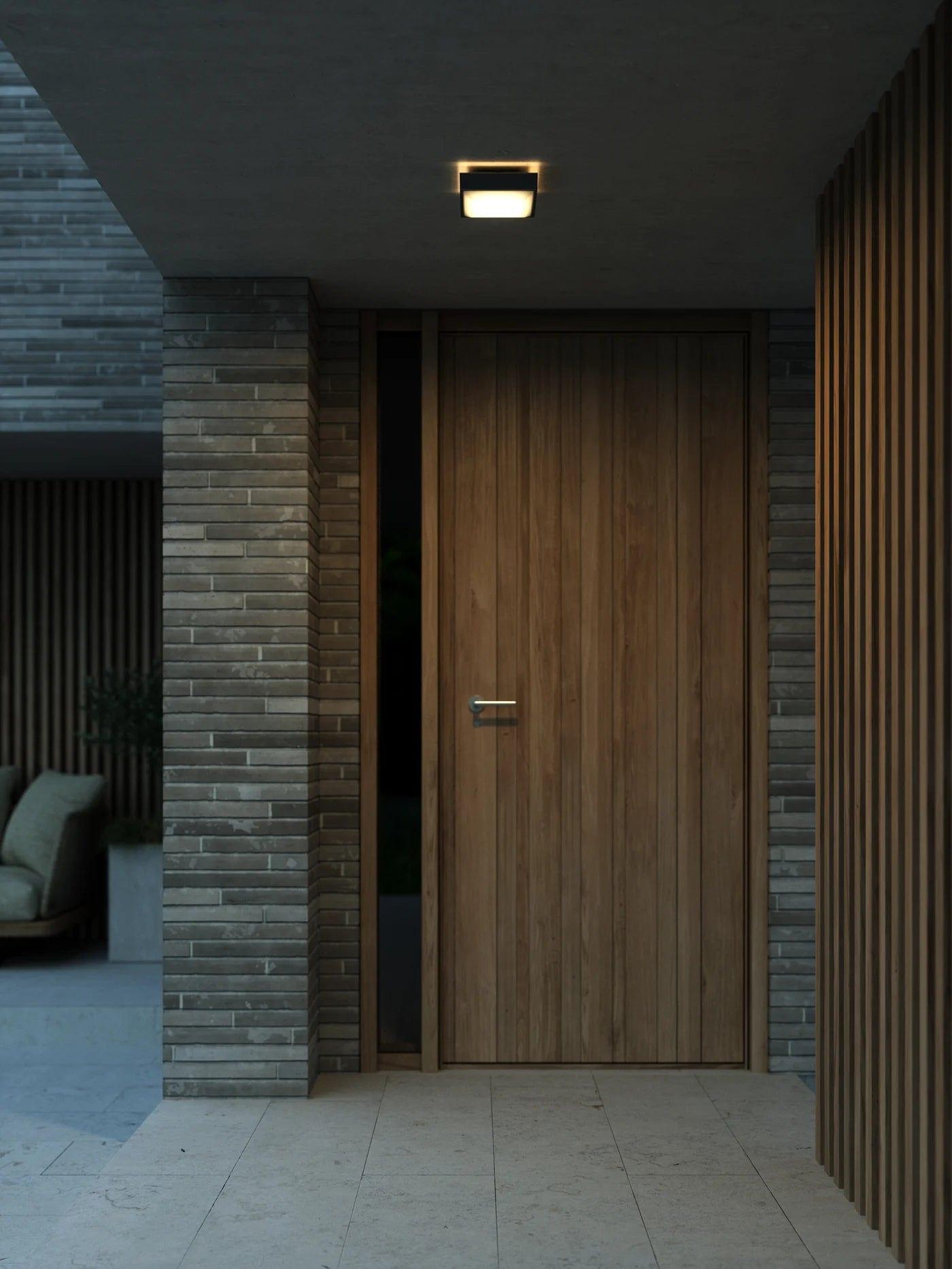 Kinkiet zewnętrzny OLIVER SQUARE czarny Nordlux Eye on Design