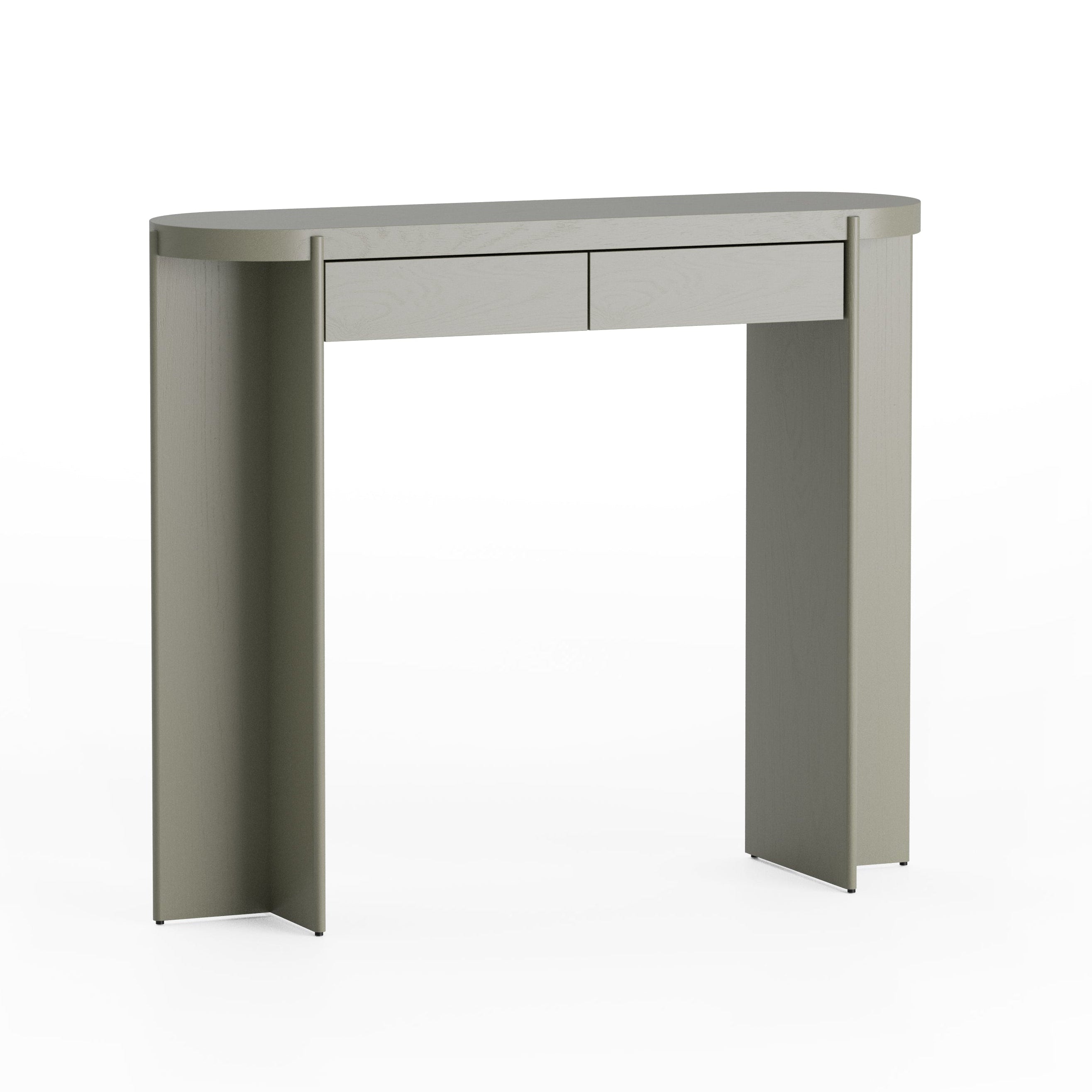 KIRU DUO Console in Olive Oak Wood
