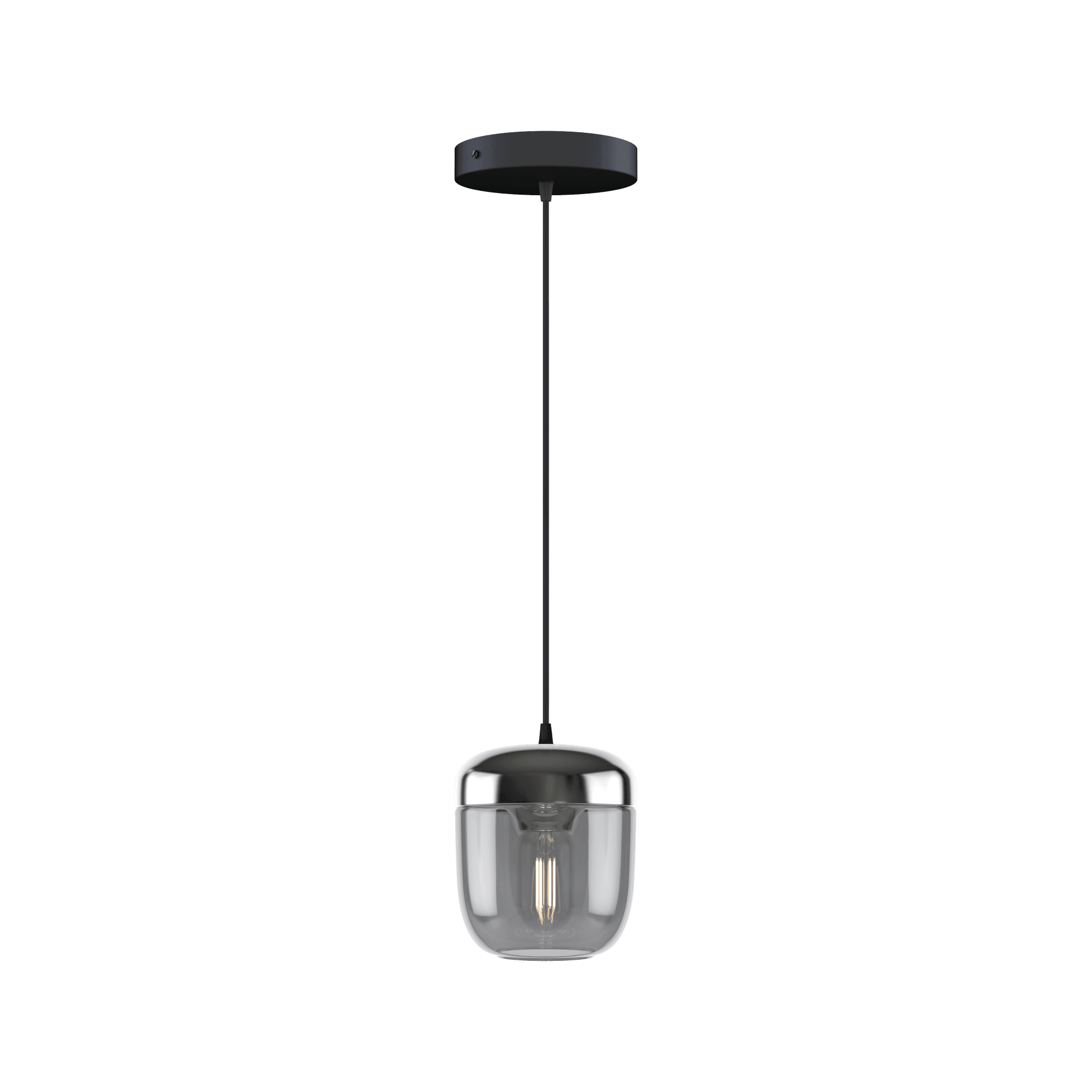 Klosz ACORN srebrny dymiony UMAGE Eye on Design