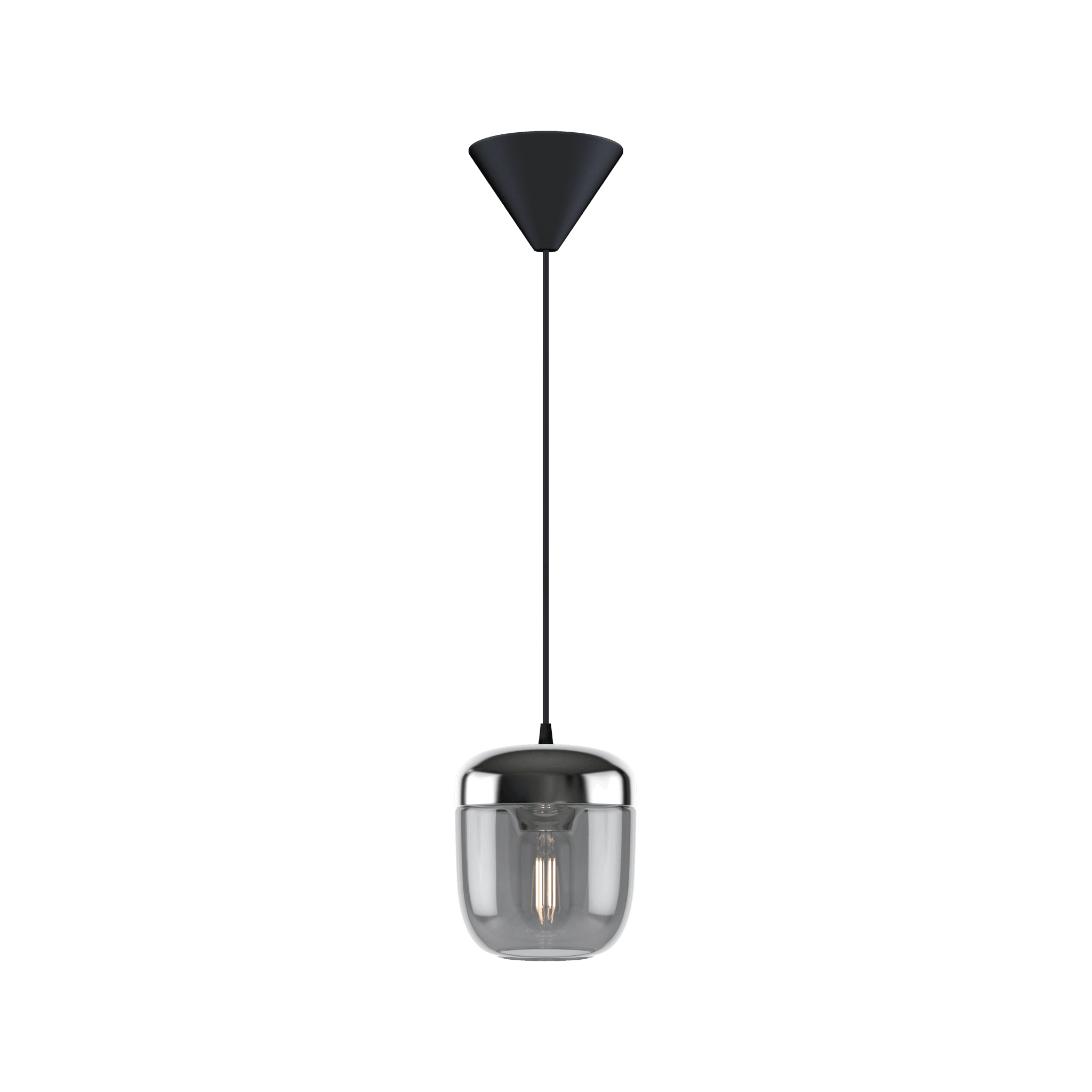 Klosz ACORN srebrny dymiony UMAGE Eye on Design