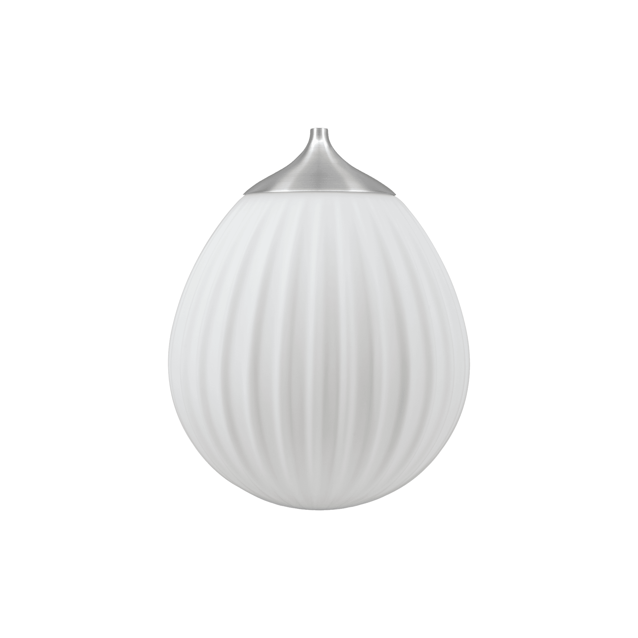 Klosz AROUND THE WORLD mleczny ze srebrnym UMAGE Ø21.2 x 26.9 cm Eye on Design