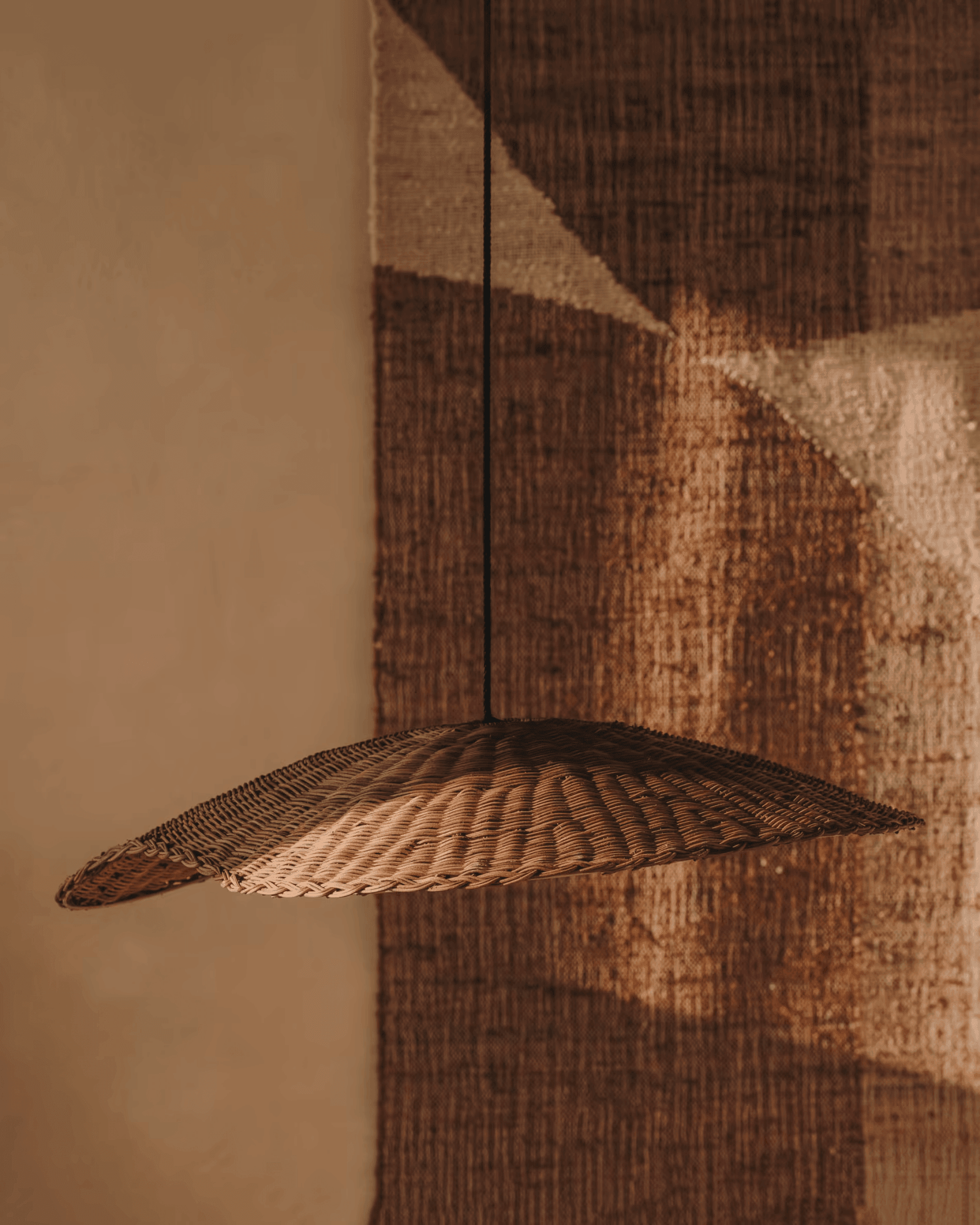 Klosz lampy BISBAL rattanowy La Forma Eye on Design