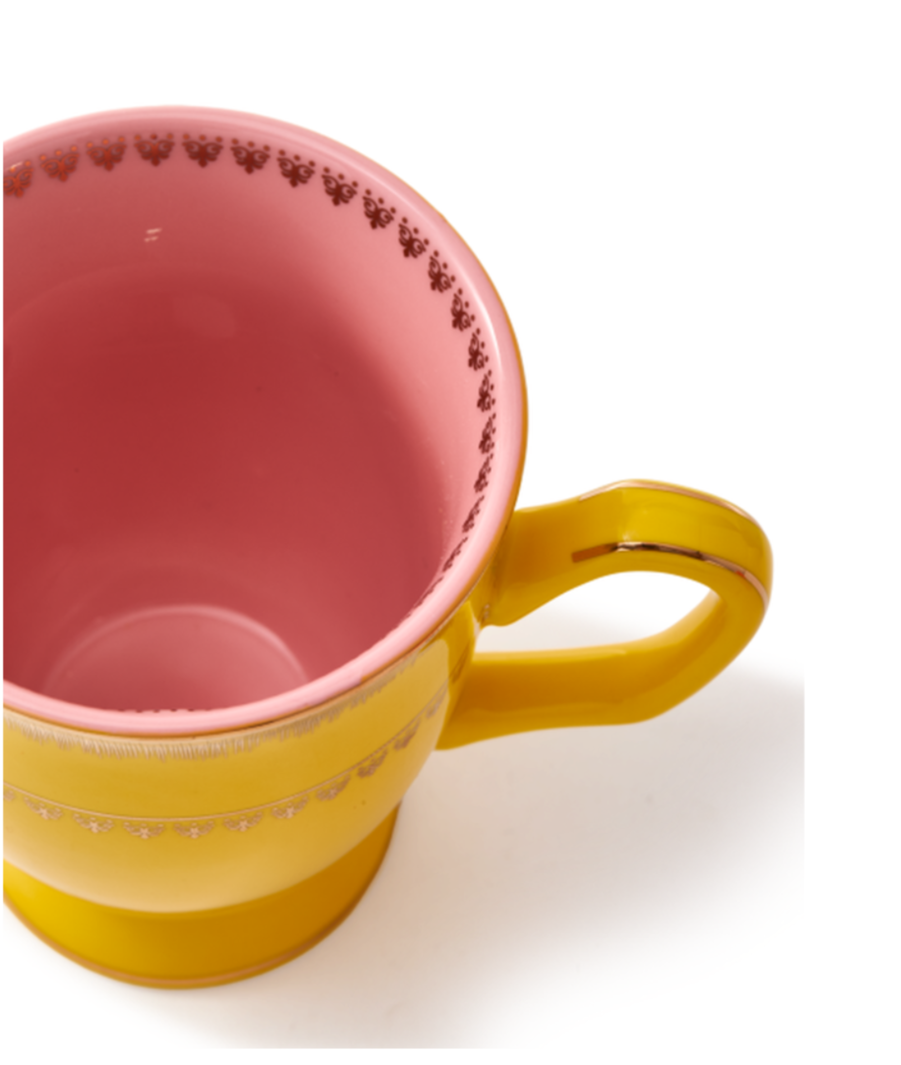 Set van GRANDPA mokken kleurrijk porselein