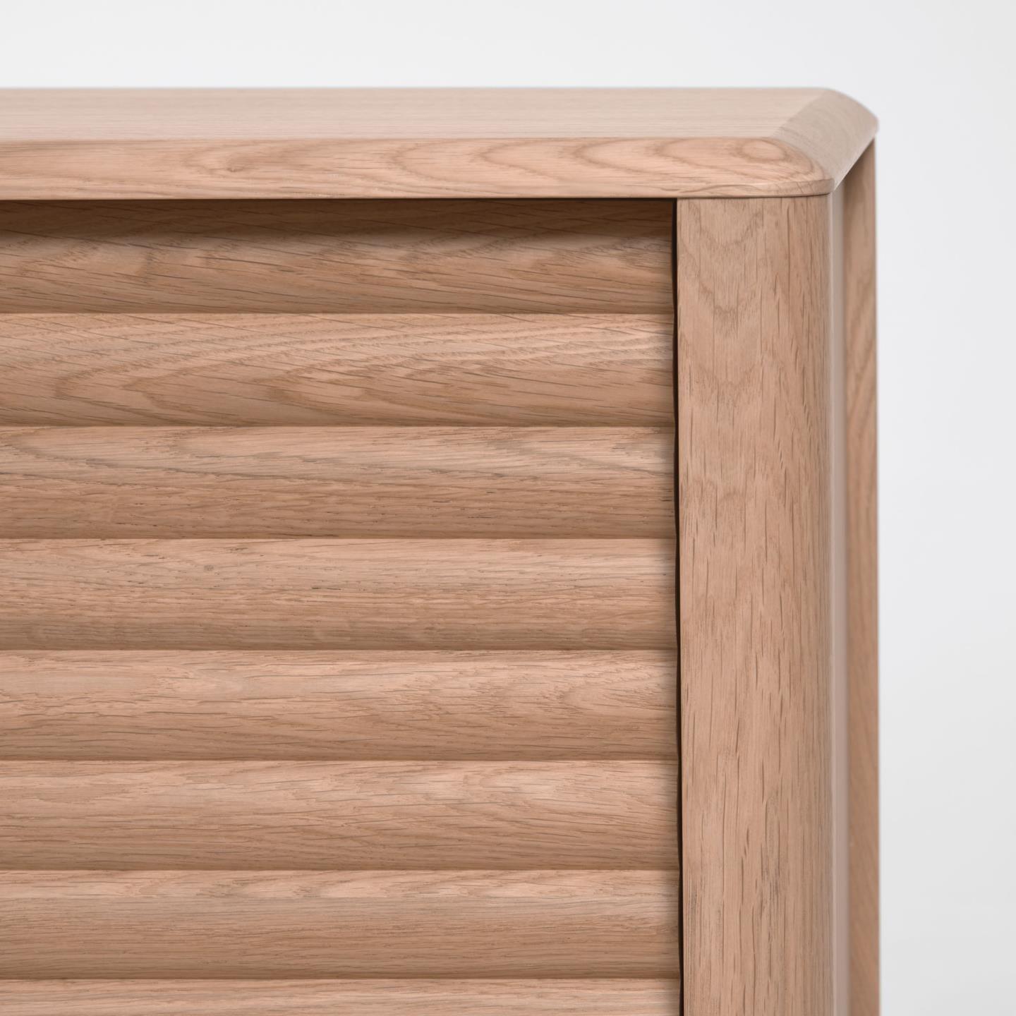 Komoda 2-drzwiowa LENON drewno dębowe La Forma Eye on Design