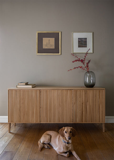 PHAB Chest of Drawers Walnut Oak