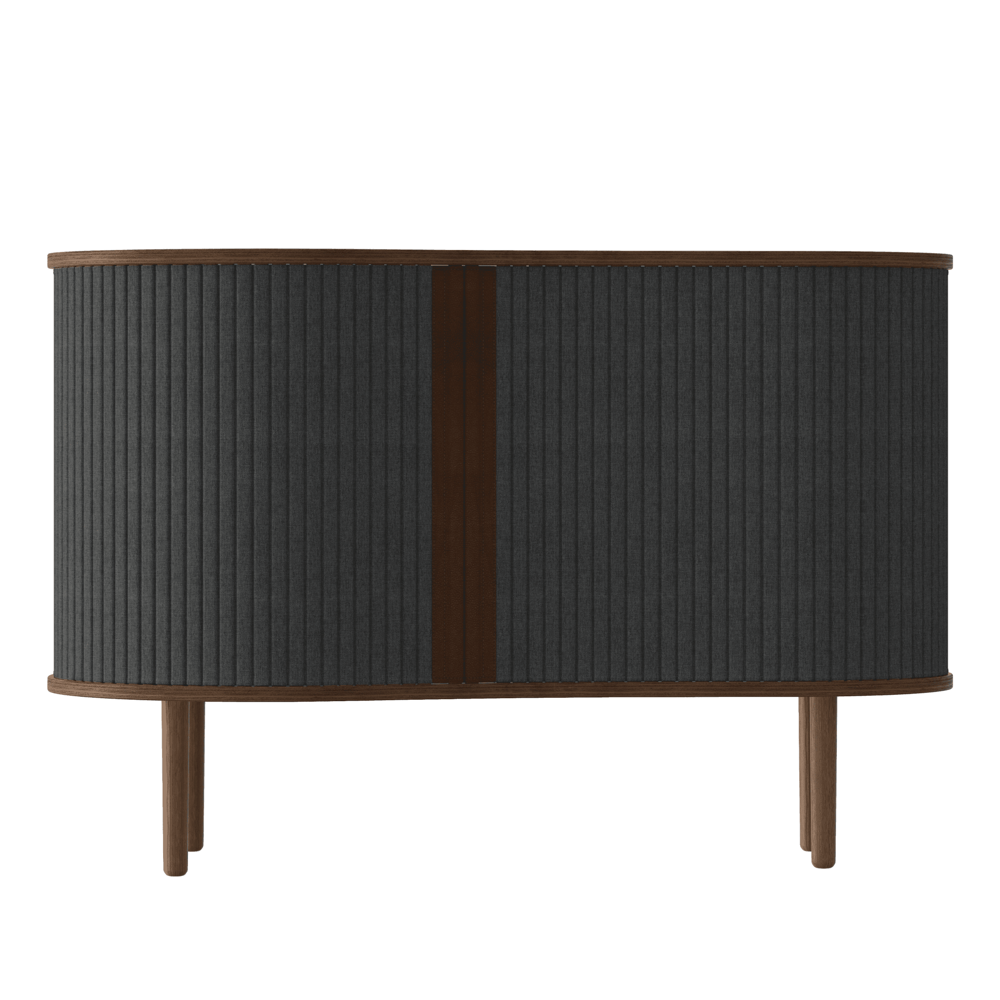 Komoda AUDACIOUS antracytowy z ciemnym dębem UMAGE Eye on Design