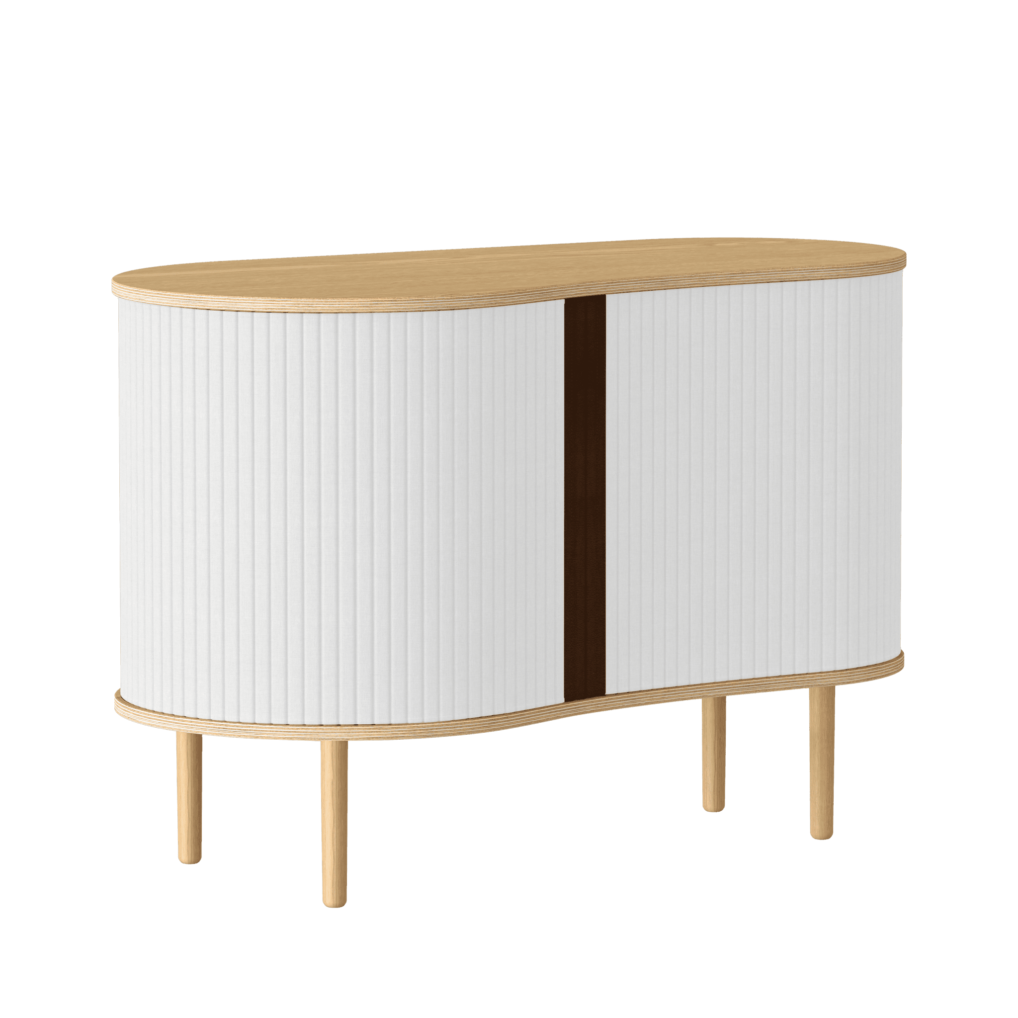 Komoda AUDACIOUS baby blue z dębem UMAGE Eye on Design