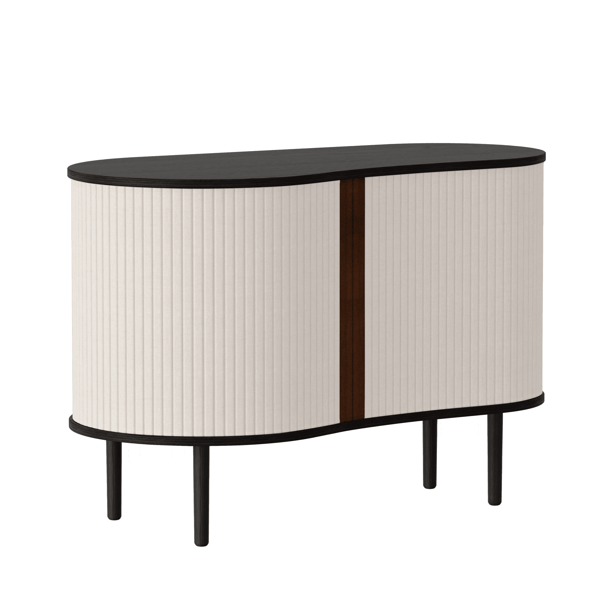 Komoda AUDACIOUS beżowy z czarnym dębem UMAGE Eye on Design