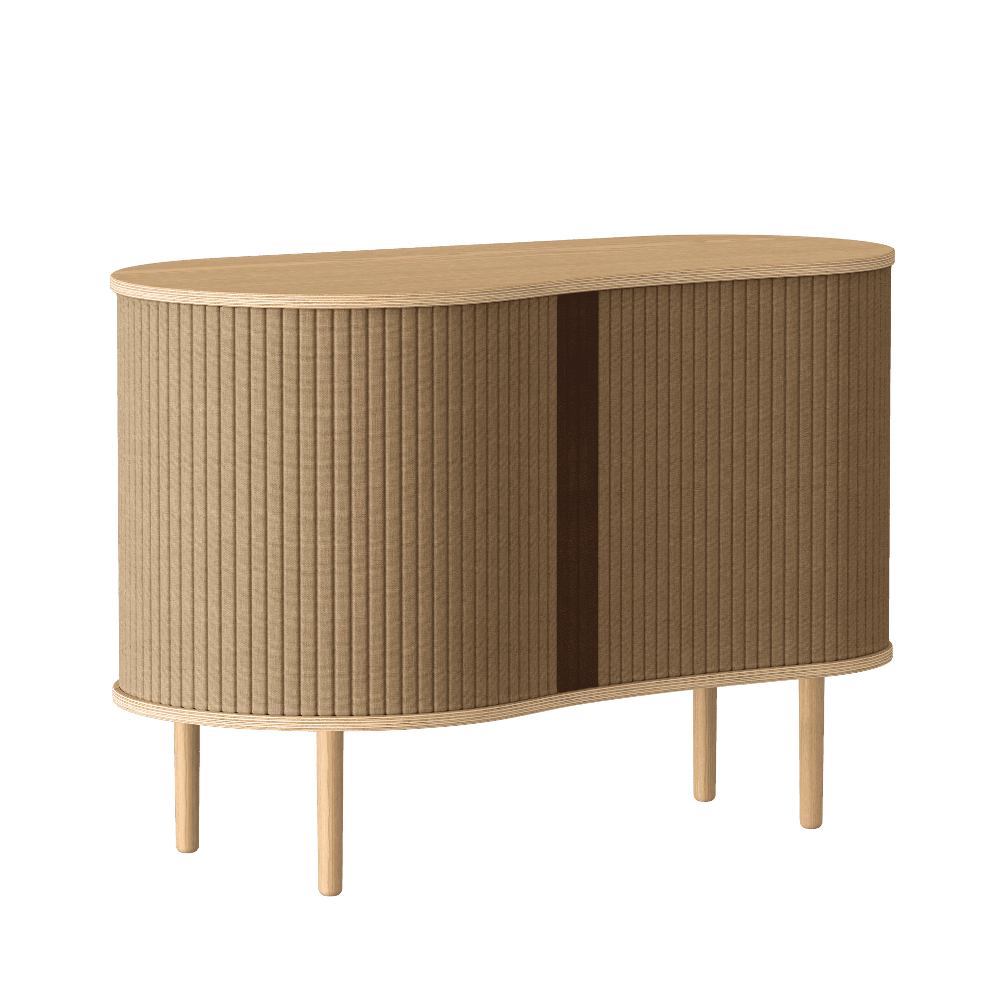 Komoda AUDACIOUS karmelowy z dębem UMAGE Eye on Design