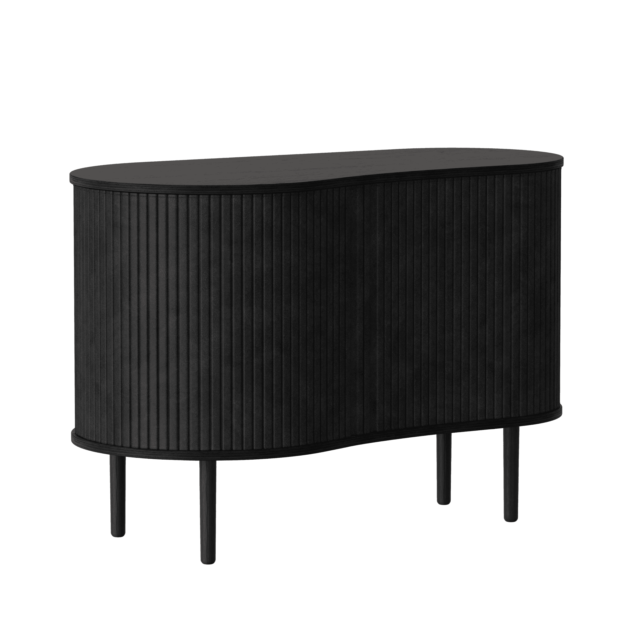 Komoda AUDACIOUS węglowy z czarnym dębem UMAGE Eye on Design