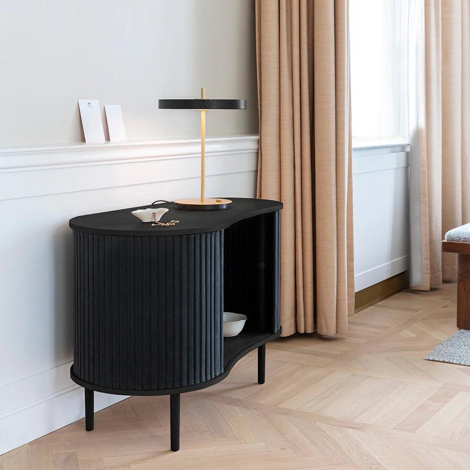 Komoda AUDACIOUS węglowy z czarnym dębem UMAGE Eye on Design