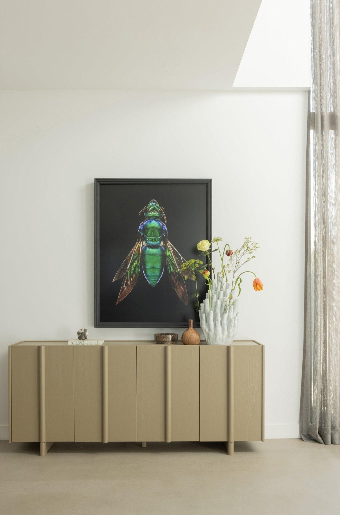 Komoda BASU oliwkowy Woood Exclusive Eye on Design