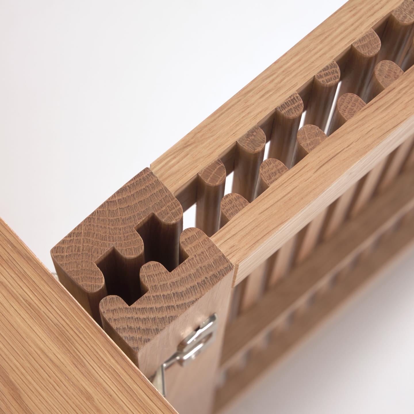 Komoda BEYLA lite drewno dębowe La Forma Eye on Design