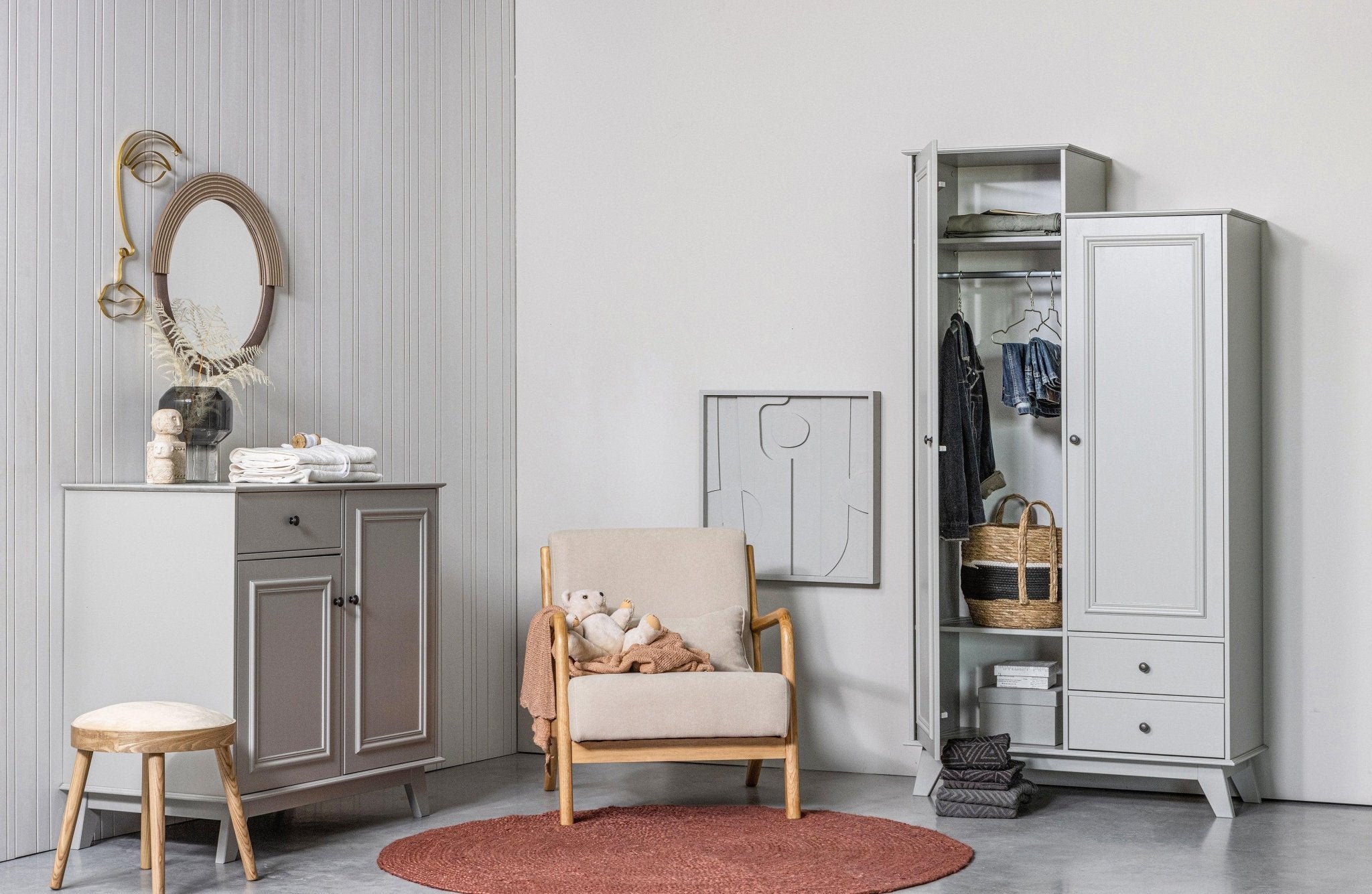 Komoda LILY piaskowy Woood Eye on Design