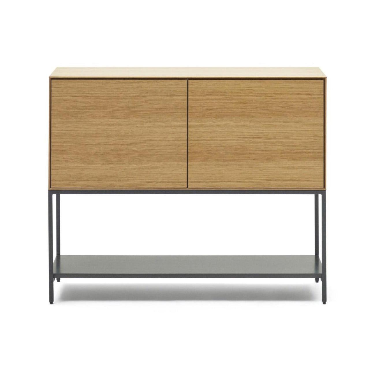 Komoda niska 2-drzwiowa VEDRANA fornir dębowy La Forma Eye on Design