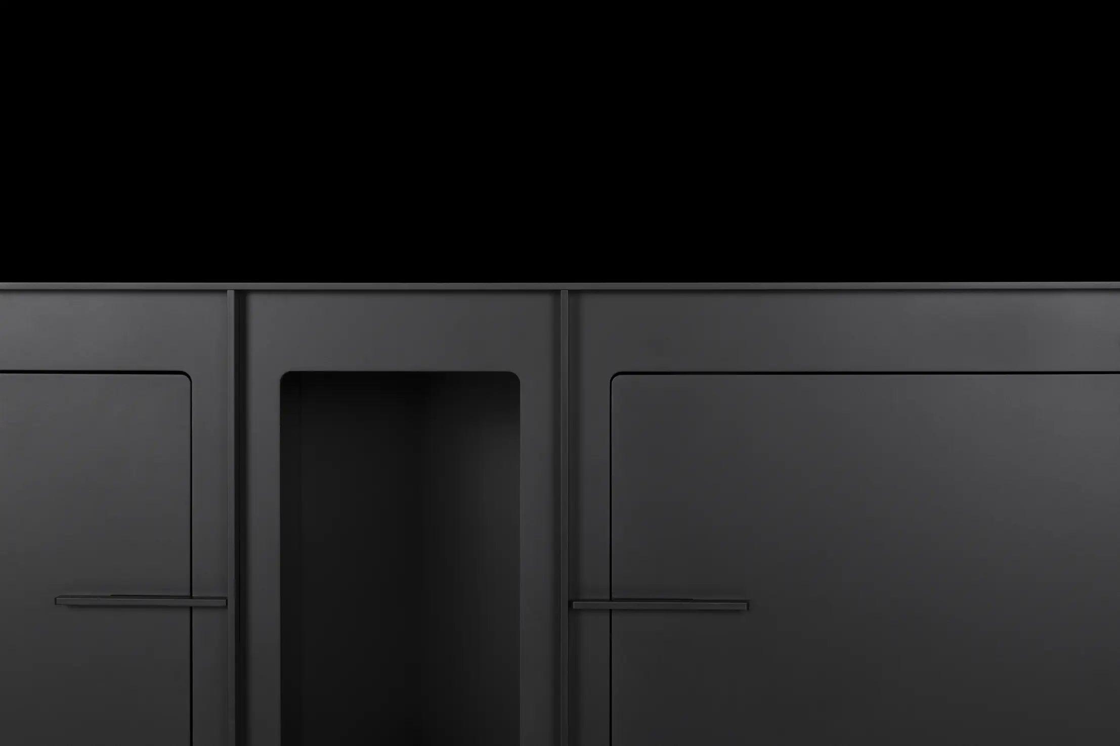 Komoda NO SCREW NO GLUE czarny Moooi Eye on Design