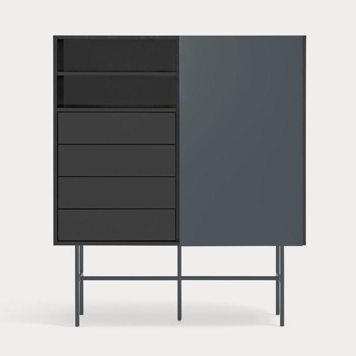 Komoda NUBE antracytowy Teulat Eye on Design