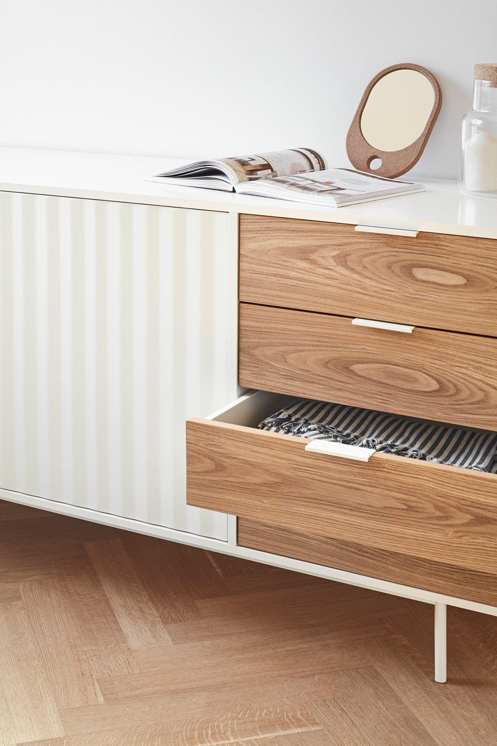 Komoda SIERRA 2D biały Teulat Eye on Design
