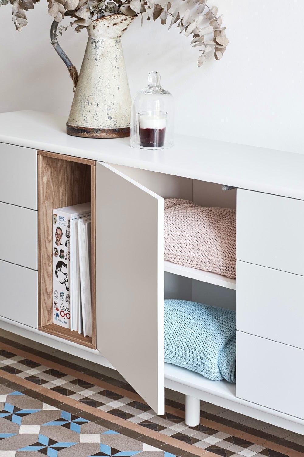 Komoda szeroka CORVO kremowy Teulat Eye on Design