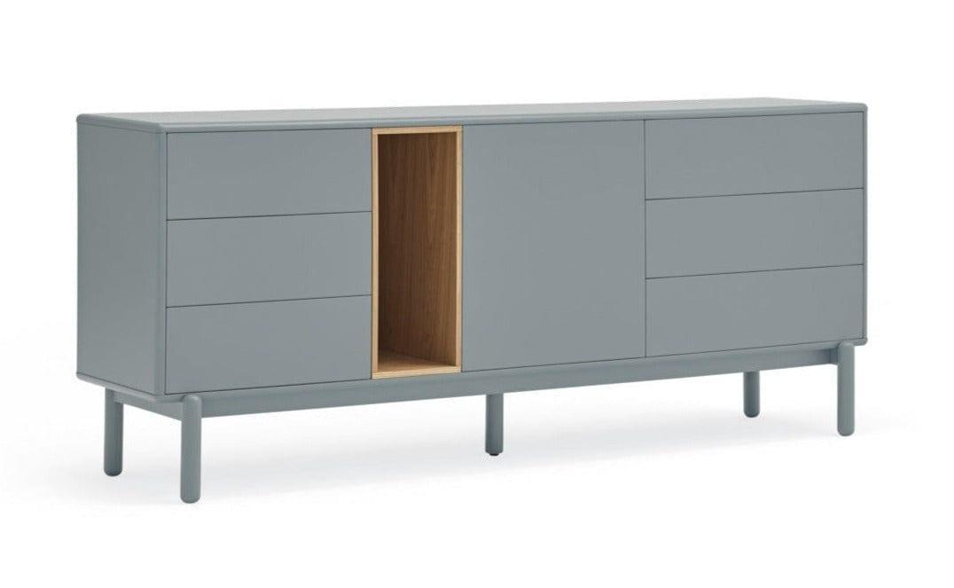 Komoda szeroka CORVO szary Teulat Eye on Design